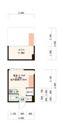 大山駅 徒歩8分 2階の物件間取画像